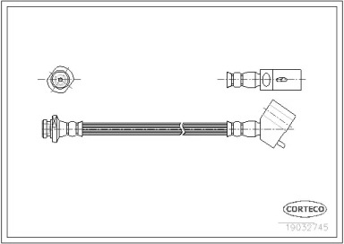 Шлангопровод CORTECO 19032745