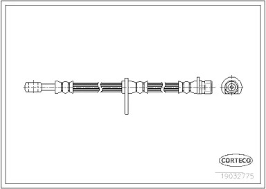 Шлангопровод CORTECO 19032775