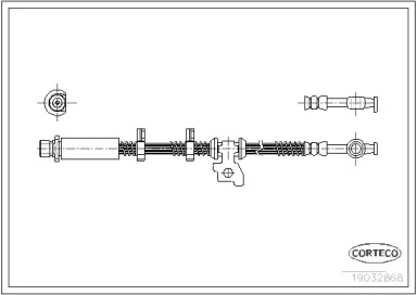Шлангопровод CORTECO 19032868