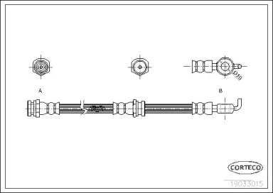 Шлангопровод CORTECO 19033015