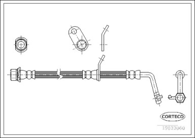 Шлангопровод CORTECO 19033060
