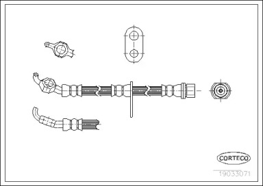Шлангопровод CORTECO 19033071