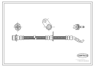 Шлангопровод CORTECO 19033094
