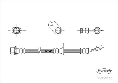 Шлангопровод CORTECO 19033098