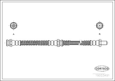 Шлангопровод CORTECO 19033491