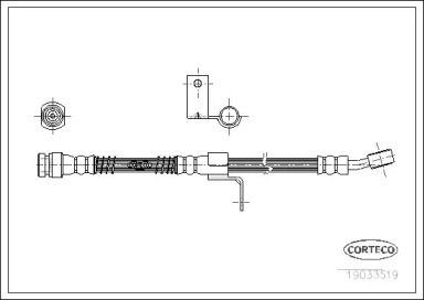 Шлангопровод CORTECO 19033519