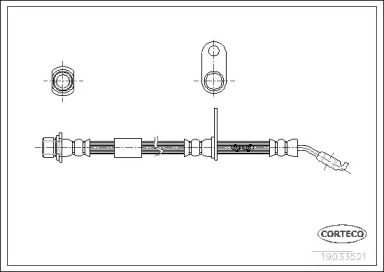 Шлангопровод CORTECO 19033521