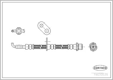 Шлангопровод CORTECO 19033535