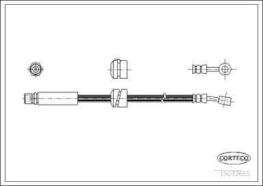 Шлангопровод CORTECO 19033655