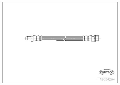 Шлангопровод CORTECO 19034294