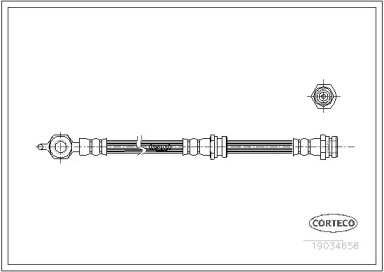 Шлангопровод CORTECO 19034656