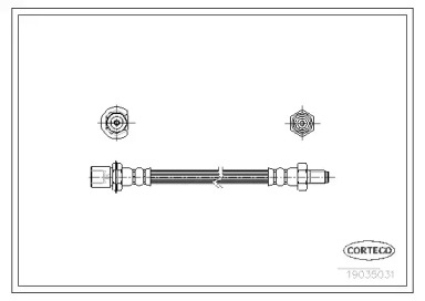 Шлангопровод CORTECO 19035031