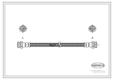 Шлангопровод CORTECO 19035046