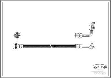 Шлангопровод CORTECO 19035081