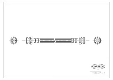 Шлангопровод CORTECO 19035103