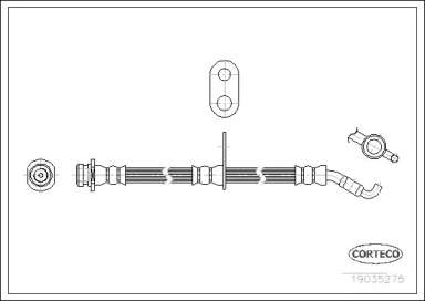 Шлангопровод CORTECO 19035275