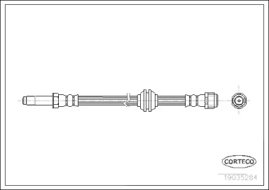 Шлангопровод CORTECO 19035284