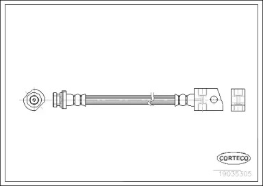 Шлангопровод CORTECO 19035305