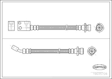 Шлангопровод CORTECO 19035728