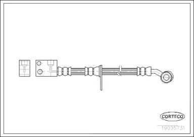 Шлангопровод CORTECO 19035731
