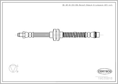 Шлангопровод CORTECO 19035818