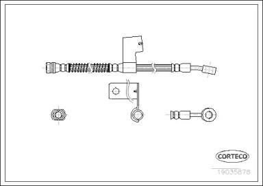 Шлангопровод CORTECO 19035878