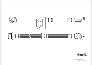 Шлангопровод CORTECO 19036211