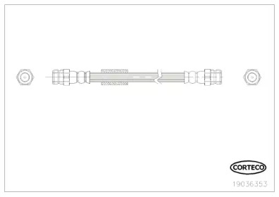 Шлангопровод CORTECO 19036353