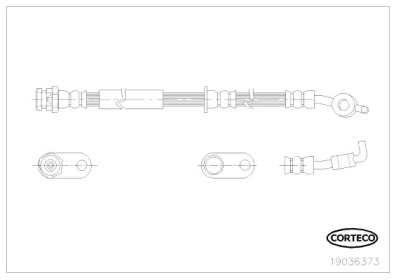 Шлангопровод CORTECO 19036373