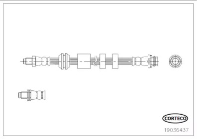 Шлангопровод CORTECO 19036437