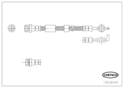 Шлангопровод CORTECO 19036441