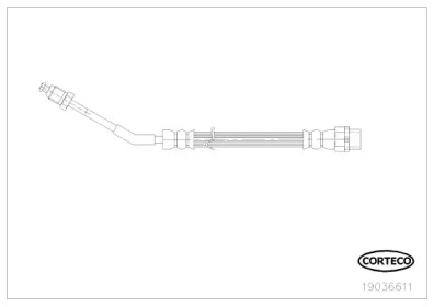 Шлангопровод CORTECO 19036611