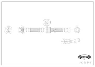 Шлангопровод CORTECO 19036849