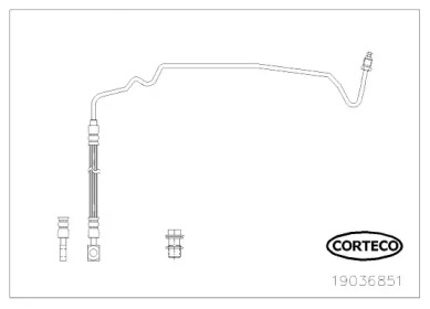 Шлангопровод CORTECO 19036851