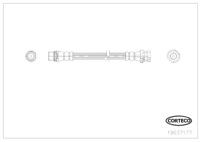 Шлангопровод CORTECO 19037177