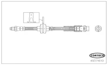 Шлангопровод CORTECO 49371610