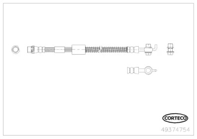 Шлангопровод CORTECO 49374754