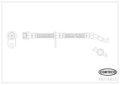 Шлангопровод CORTECO 49374833