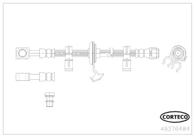 Шлангопровод CORTECO 49376484