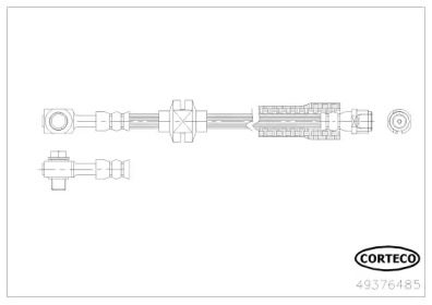 Шлангопровод CORTECO 49376485