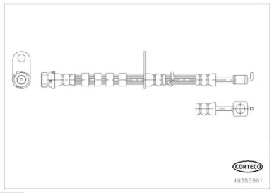 Шлангопровод CORTECO 49386961