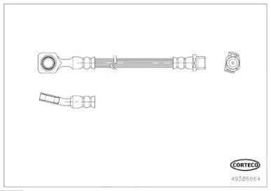 Шлангопровод CORTECO 49386964