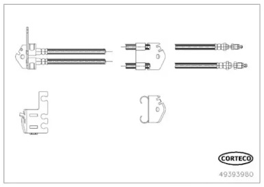 Шлангопровод CORTECO 49393980