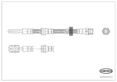 Шлангопровод CORTECO 49394020
