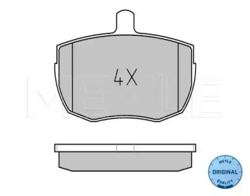 Комплект тормозных колодок MEYLE 025 203 5918