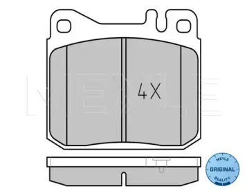 Комплект тормозных колодок MEYLE 025 203 9215