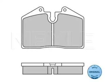 Комплект тормозных колодок MEYLE 025 208 7717