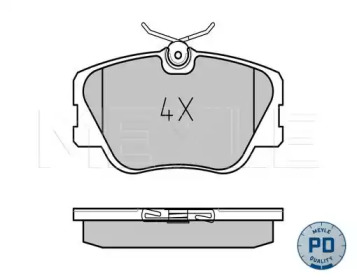 Комплект тормозных колодок MEYLE 025 209 4119/PD