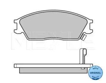 Комплект тормозных колодок MEYLE 025 210 1214/W