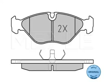 Комплект тормозных колодок MEYLE 025 211 5419